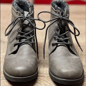 Sporto ladies 7m Leslie gray water resistant insulated boot